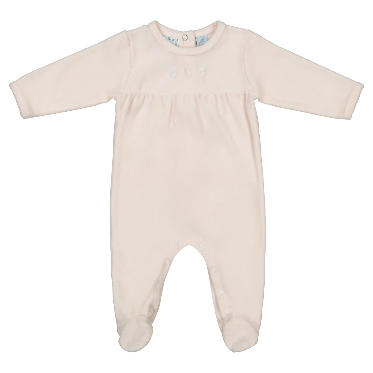 Velour Bunny Romper 4 Velour Bunny Romper - Image 3