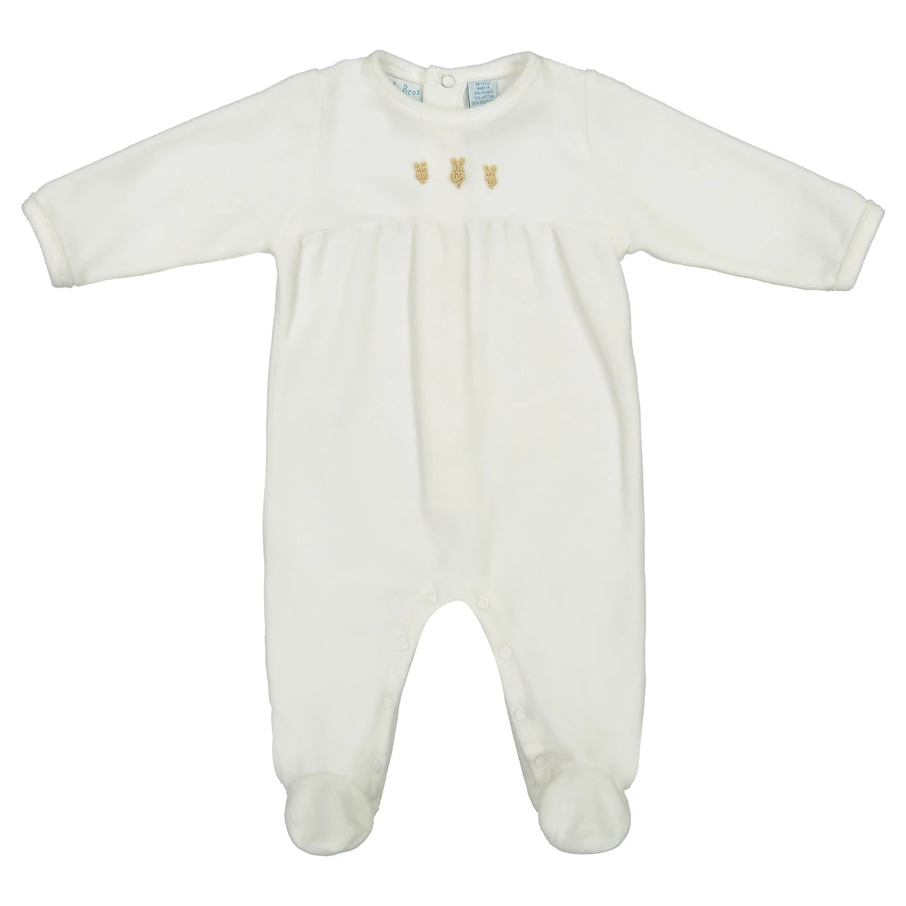 Velour Bunny Romper 2 Velour Bunny Romper