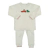 Velour Holiday Set -Baby Clothing Store 1214t ivory red green 96499.1637696779