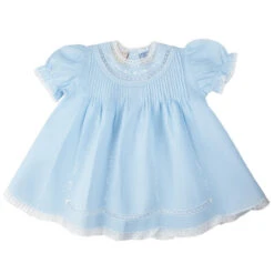 Lace Trim Embroidered Slip Dress