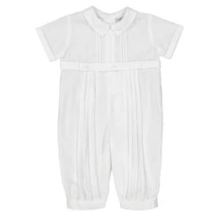 Short Sleeve Pleated Longall With Dots