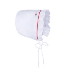 Girls Holiday Bonnet -Baby Clothing Store 1A WH RD 65718.1643660237