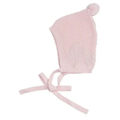 Pom Pom Ribbed Knit Bonnet -Baby Clothing Store 208P 85662.1642524292