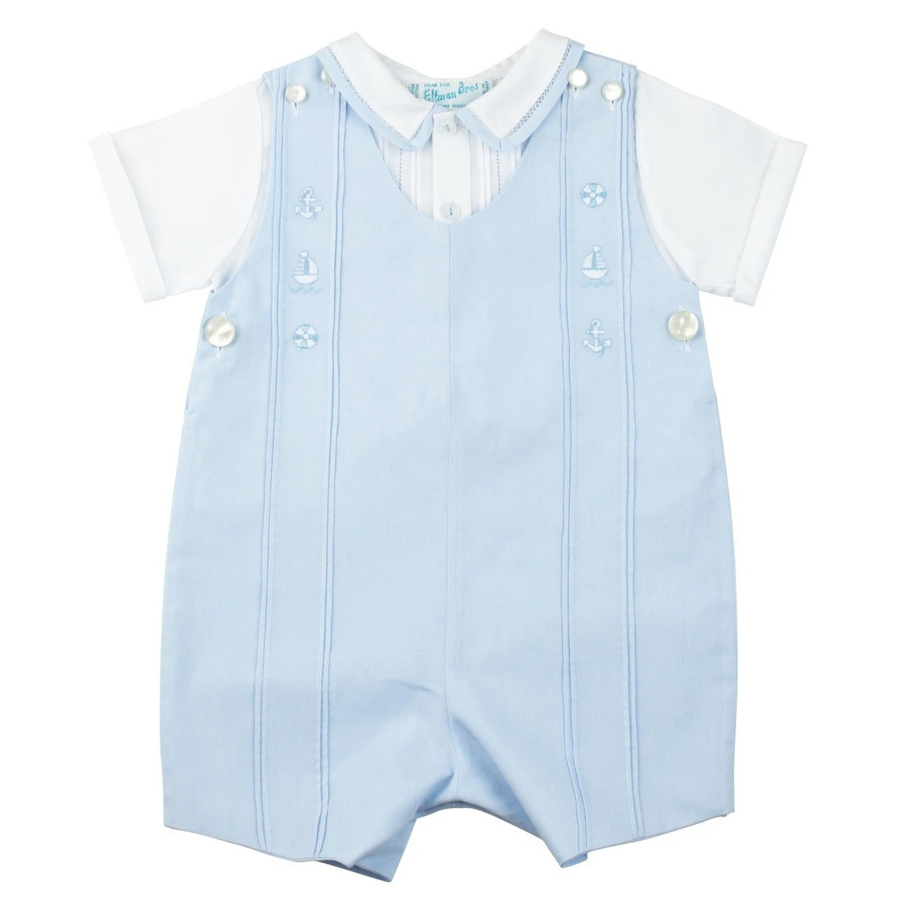 2-Piece Nautical Shortall 3 2-Piece Nautical Shortall