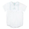 Creeper With Pintucks And Train Embroidery White -Baby Clothing Store 23936W 25853.1634051821