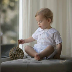 Dressy Sailor 2-Piece Bobby Suit -Baby Clothing Store 23950 White 67353.1562252512