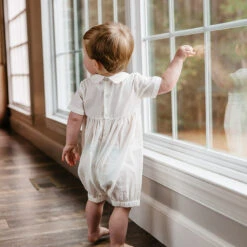 Boys Vintage Smocked Romper 8 Boys Vintage Smocked Romper -Baby Clothing Store 23970 LS2 36779.1644949536