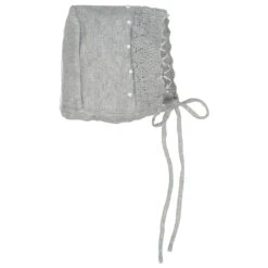 Dot Diamond Knit Bonnet -Baby Clothing Store 314 h grey standard jpg 17079.1622147194