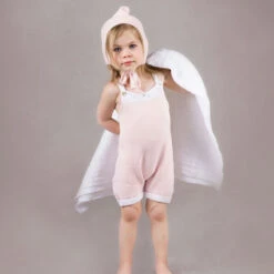 Contrast Trim Overalls -Baby Clothing Store 36153 LS1 51436.1639150949