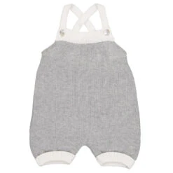 Contrast Trim Overalls