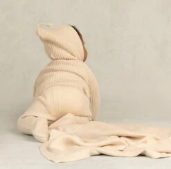 Knit Zip Up Hoodie -Baby Clothing Store 4015back 91094.1639687932