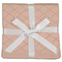 SC Diamond Pointelle Knit Blanket