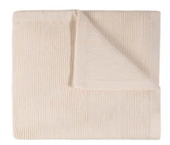 Ribbed Knit Blanket