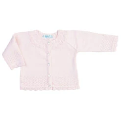 Pointelle Ruffle Knit Cardigan -Baby Clothing Store 4108P 79085.1649434026