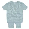 Mock Button Short Ribbed Set -Baby Clothing Store 4809T 01014.1673546733