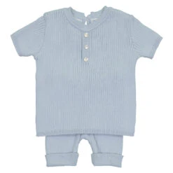 Mock Button Short Ribbed Set -Baby Clothing Store 4809 5 85662.1646250053