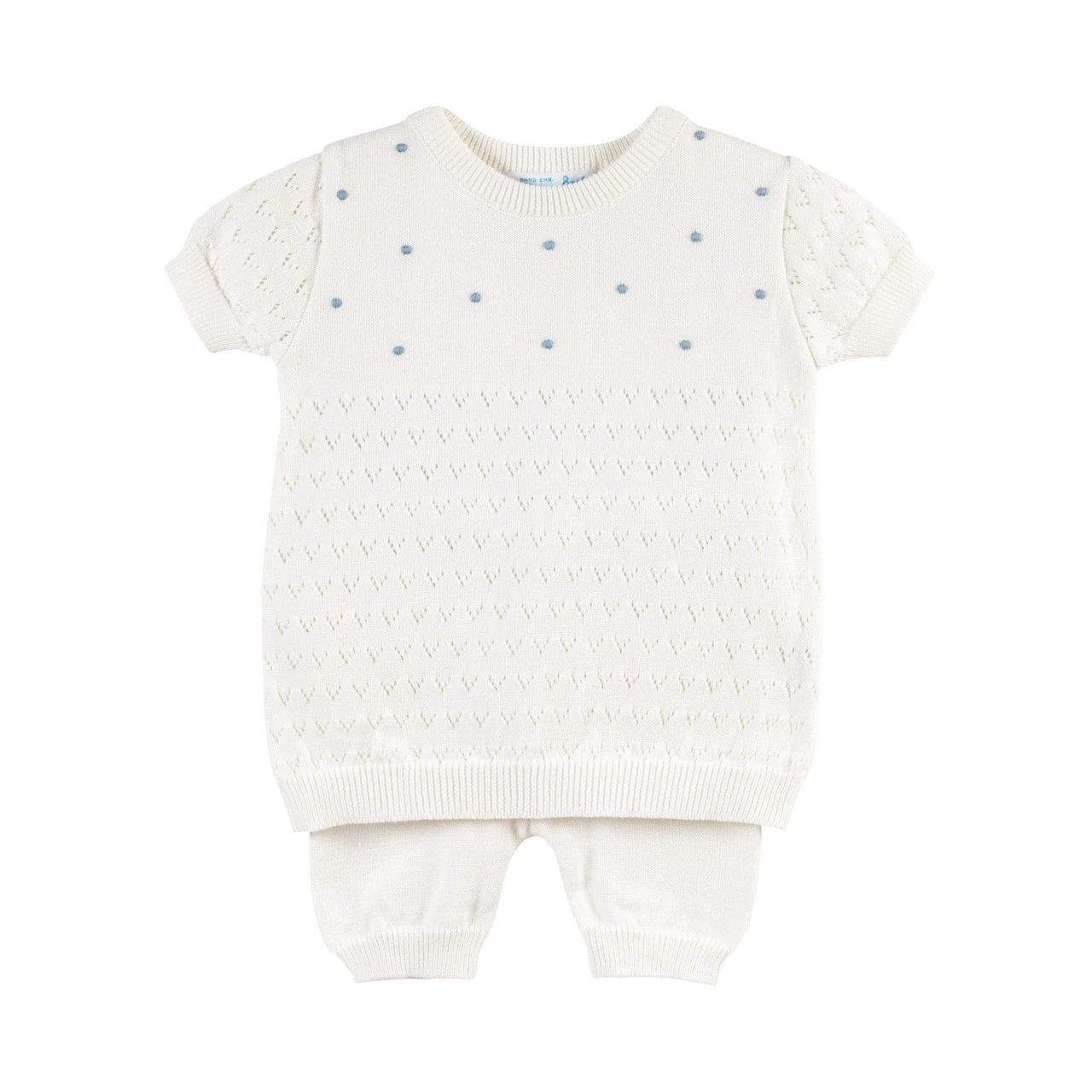 Boys Pointelle Knit Set 3 Boys Pointelle Knit Set