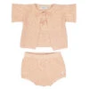 Knit Cardigan And Bloomer Set -Baby Clothing Store 4903 BL RS 29245.1686158544