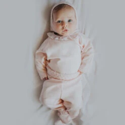 Rose Ruffle Collar Diamond Knit Set 9 Rose Ruffle Collar Diamond Knit Set -Baby Clothing Store 4905Life 41630.1643137632