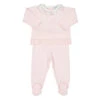 Rose Ruffle Collar Diamond Knit Set -Baby Clothing Store 4905 56326.1643137632
