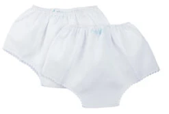 Ric Rac Trim Diaper Cover -Baby Clothing Store 5701WH D 28521.1646862493