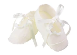 Girls Mary Jane Lace Booties -Baby Clothing Store 5902 ivory 74193.1694194727