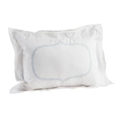 Boys Blue Leaf Pillow Case -Baby Clothing Store 64703 98695.1642179709