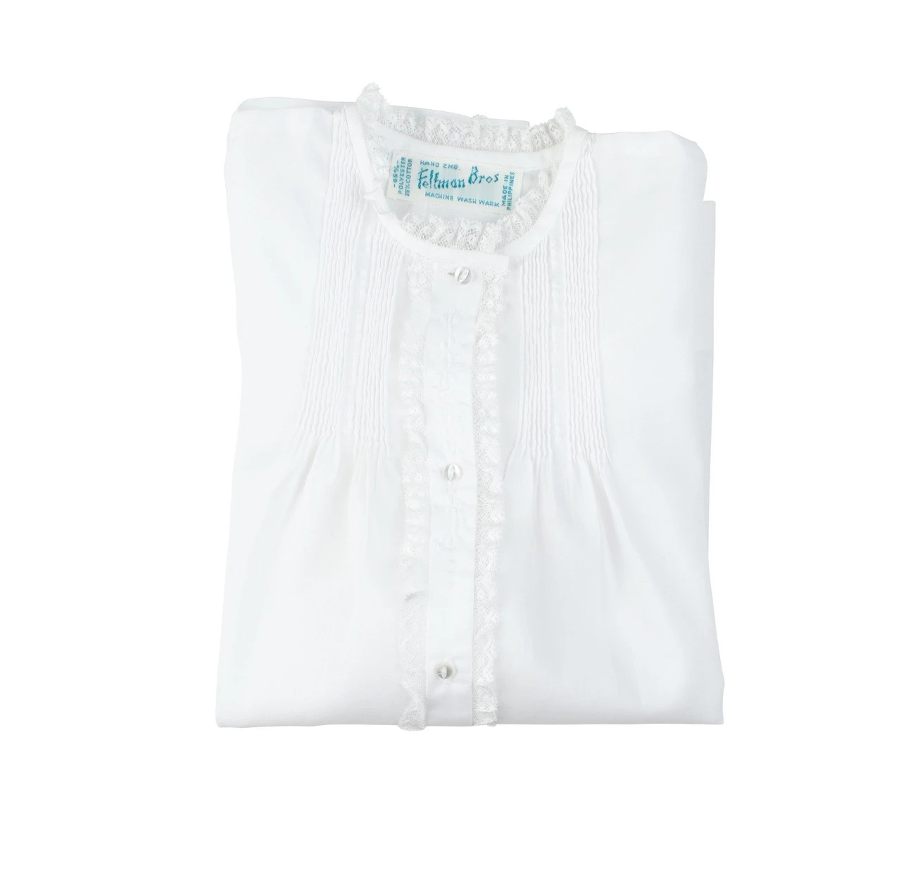 Girls Lace Folded Daygown 7 Girls Lace Folded Daygown - Image 5