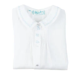 Boys Train Embroidery Folded Daygown -Baby Clothing Store 74175WH D 13690.1694194741