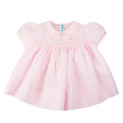 Rosebud Detail Smocked Dress -Baby Clothing Store 83235P 88586.1643230478