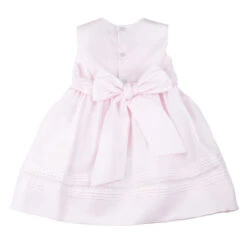 Lace And Pintucks Sleeveless Dress -Baby Clothing Store 87403 17443 27214PBack 80614.1644854896