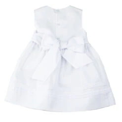 Lace And Pintucks Sleeveless Dress -Baby Clothing Store 87403 17443 27214WBack 72202.1644854896