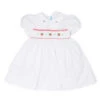 Short Sleeve Smocked Holiday Dress 1 Short Sleeve Smocked Holiday Dress -Baby Clothing Store 87408 73360.1631563151