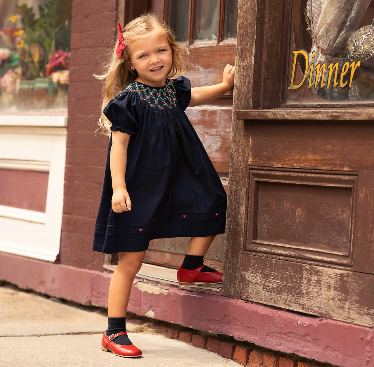 Navy Bishop Dress 4 Navy Bishop Dress - Image 2