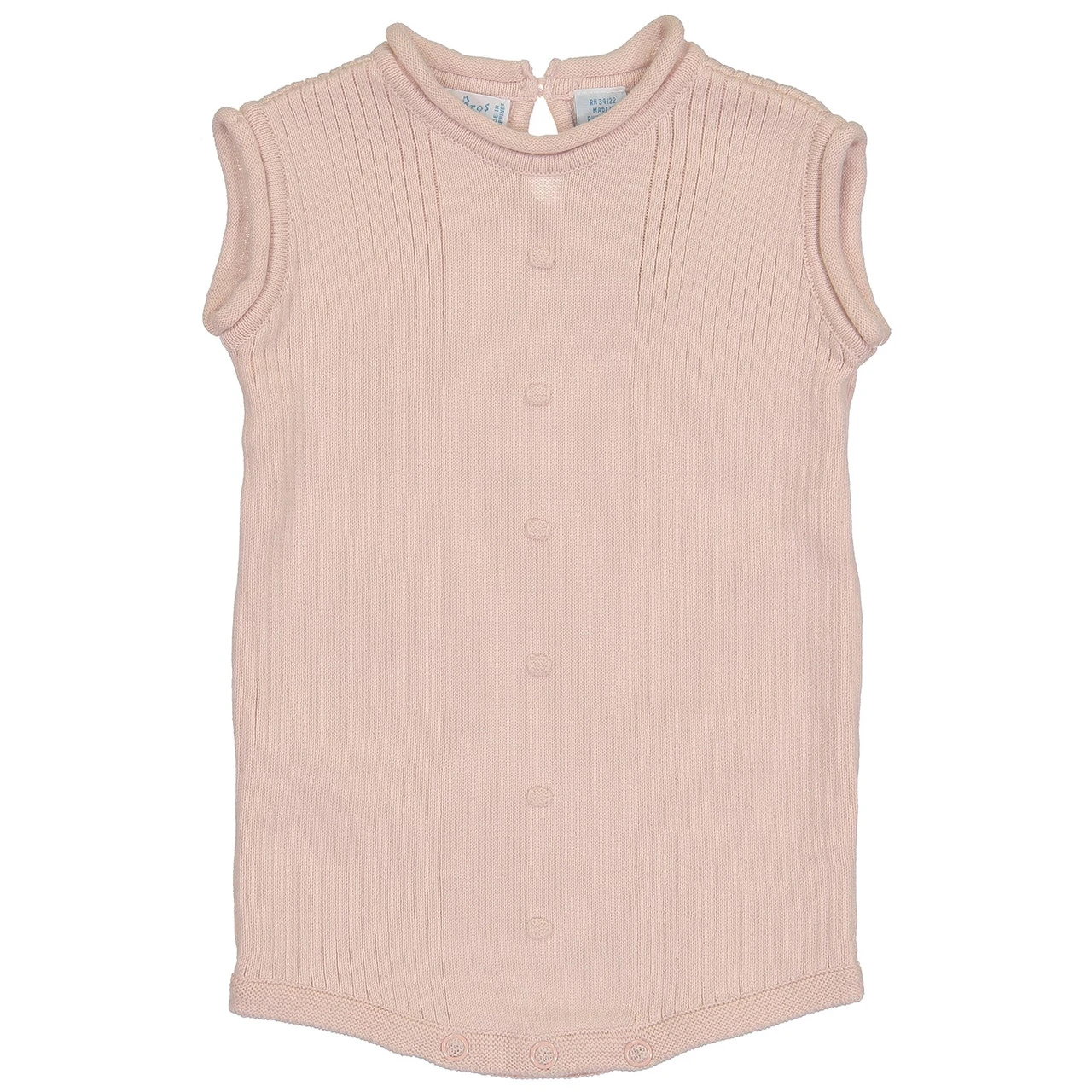 Ribbed Sleeveless Romper 3 Ribbed Sleeveless Romper