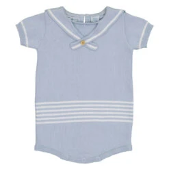 Knit Sailor Romper