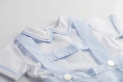 Blue 2-Piece Suspender Short Set -Baby Clothing Store DSC 3846 63046.1637259822