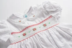 Short Sleeve Smocked Holiday Dress -Baby Clothing Store DSC 5136 24808.1631563151