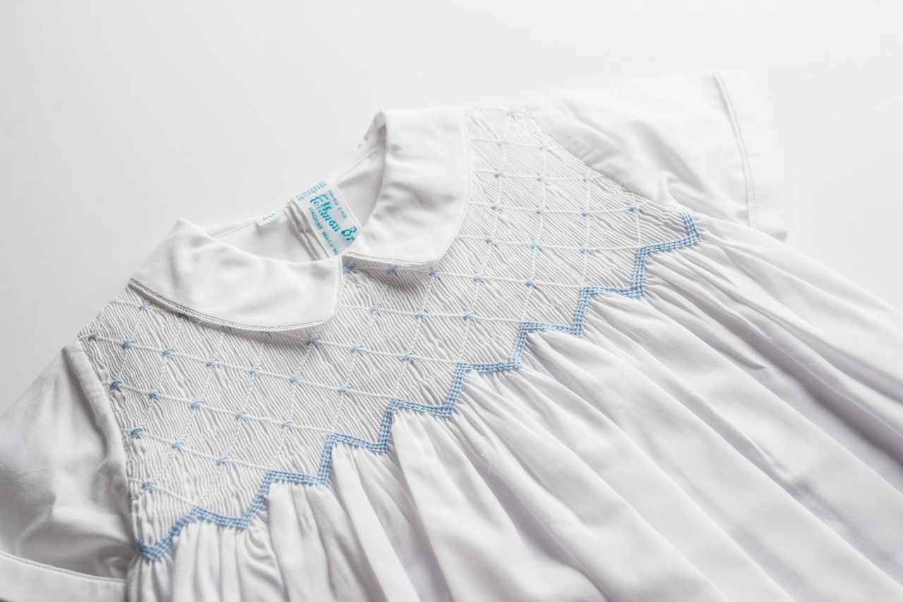 Diamond Smocked Creeper 7 Diamond Smocked Creeper - Image 5