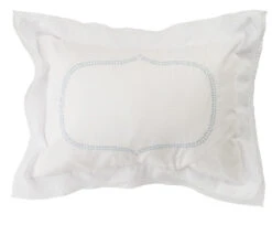 Boys Blue Leaf Pillow Case