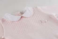 Girls Pique Collar Knit Longall With Hat -Baby Clothing Store DSC 9342 89845.1647272805