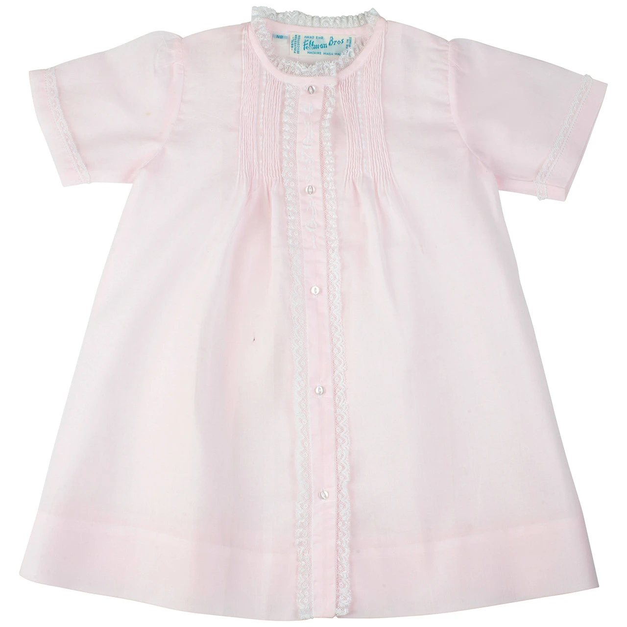 Girls Lace Folded Daygown 3 Girls Lace Folded Daygown