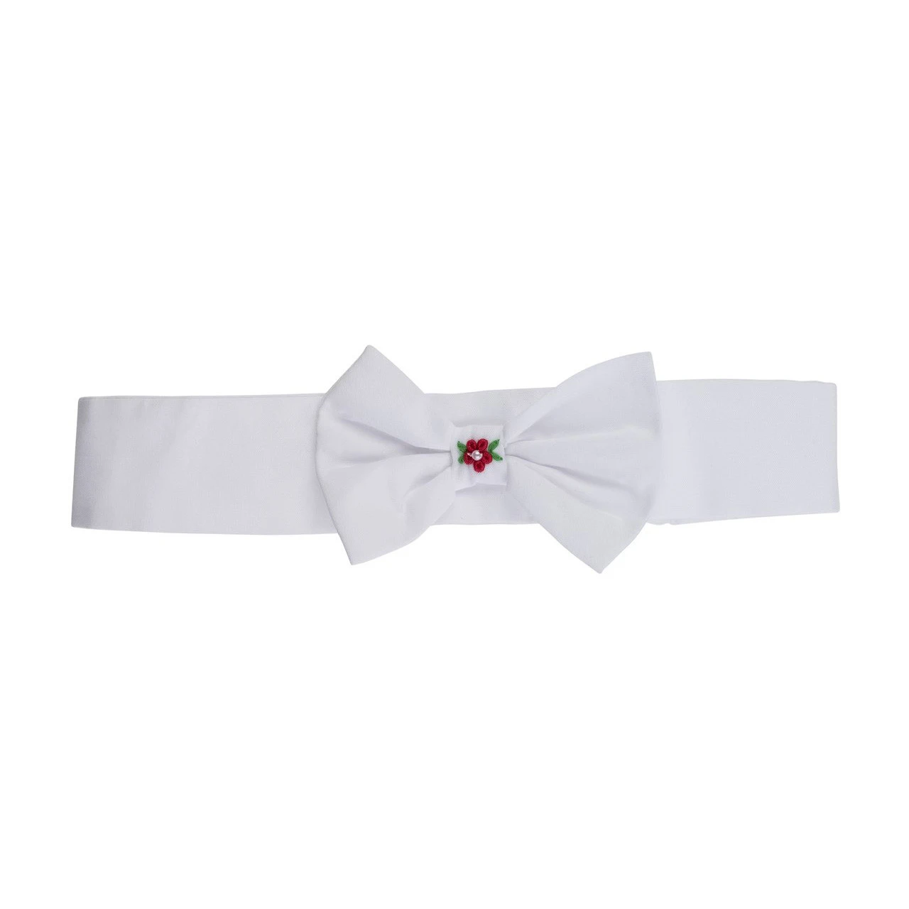 Holiday Pearl Flower Bow Headband 3 Holiday Pearl Flower Bow Headband