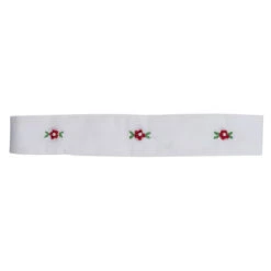 Holiday Floral Bullion Pearl Hairband