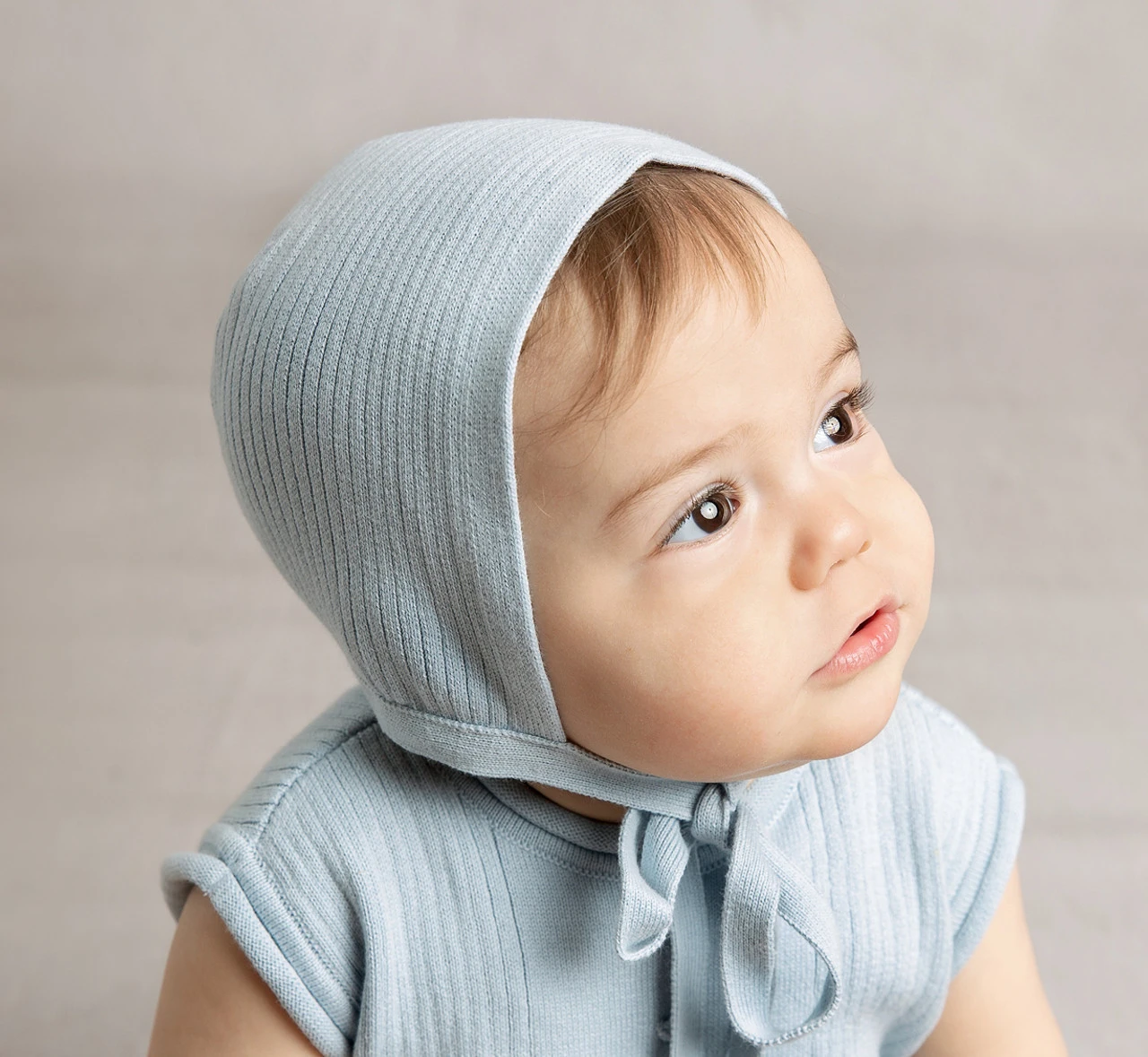 Ribbed Knit Bonnet 4 Ribbed Knit Bonnet - Image 2