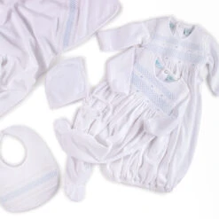 Baby Smocked Bullion Bib -Baby Clothing Store IMG 8987 95840.1666884376