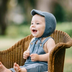 Knit Brimmed Bonnet -Baby Clothing Store SINGLETARYMARIELLE 2018 4064 61794.1626195232