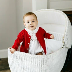 Smocked Diamond Holiday Creeper -Baby Clothing Store SINGLETARYMARIELLE 2018 4331 07209.1633976644