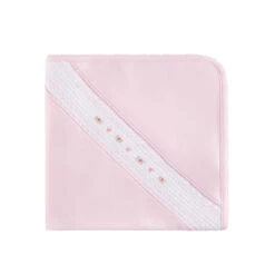 Baby Girl Smocked Flower Blanket