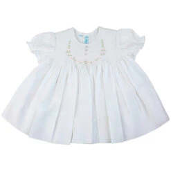 Smocked Rose Dress
